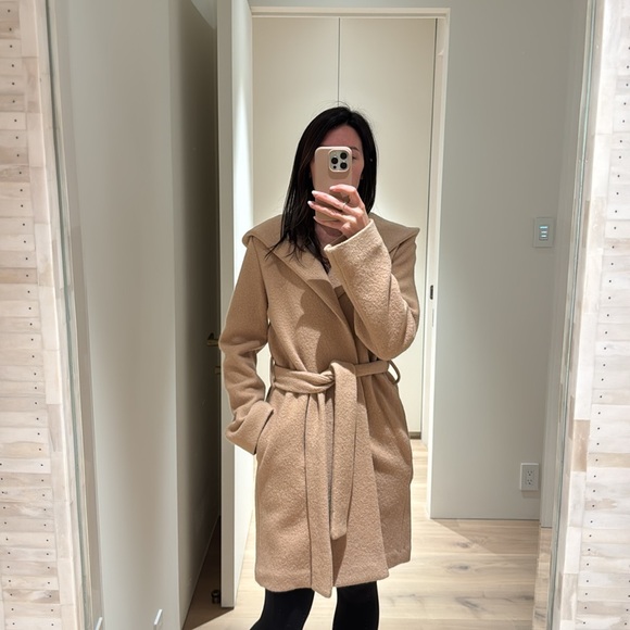 Wilfred, Aritzia, camel colored robe coat size XS - Picture 5 of 5